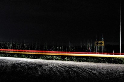 car long exposure photography