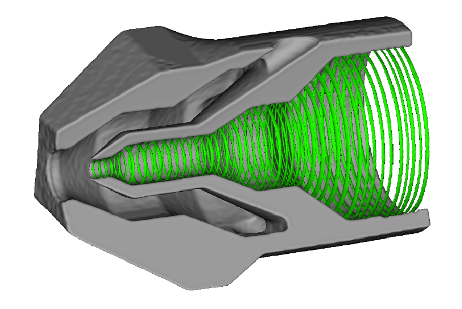 internal features measured using X-ray CT